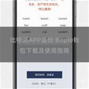 比特派APP备份 Bitpie钱包下载及使用指南