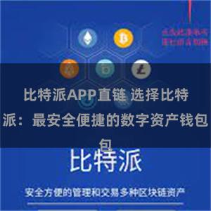 比特派APP直链 选择比特派：最安全便捷的数字资产钱包