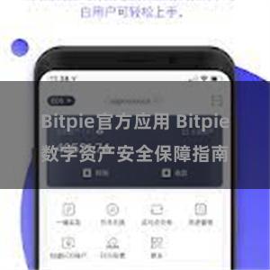 Bitpie官方应用 Bitpie数字资产安全保障指南