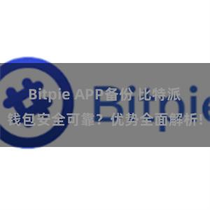 Bitpie APP备份 比特派钱包安全可靠？优势全面解析!