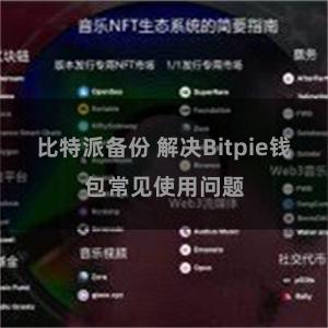 比特派备份 解决Bitpie钱包常见使用问题