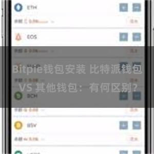 Bitpie钱包安装 比特派钱包 VS 其他钱包：有何区别？