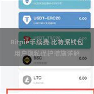 Bitpie手续费 比特派钱包用户隐私保护措施详解