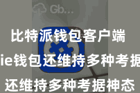 比特派钱包客户端  Bitpie钱包还维持多种考据神态